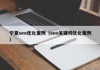 宁夏seo优化案例（seo关键词优化案例）